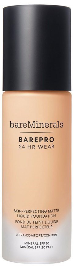 bareMinerals BarePro 24HR Wear Skin-Perfecting Matte Liquid Foundation SPF20 matujący podkład w płynie Fair 15 Neutral 30ml
