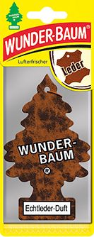 WunderBaum ODŚWIEŻACZ POWIETRZA - CHOINKA ZAPACHOWA SKÓRA (23-055)