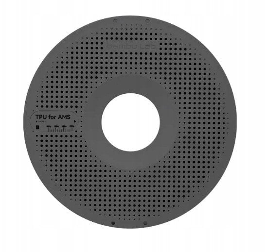 Filament Bambu Lab TPU for AMS 1,75mm 1kg - w zestawie z wielorazową szpulą - Black}