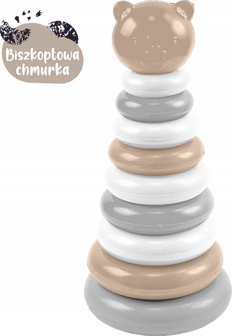 Wader Biszkoptowa Chmurka - Misiowa piramidka