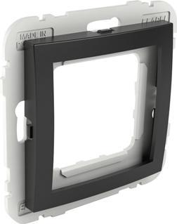 Efapel EFAPEL AQUARELLA PIERŚCIEŃ ADAPTUJĄCY DO MODUŁÓW 45x45 CZARNY 90881 TPM