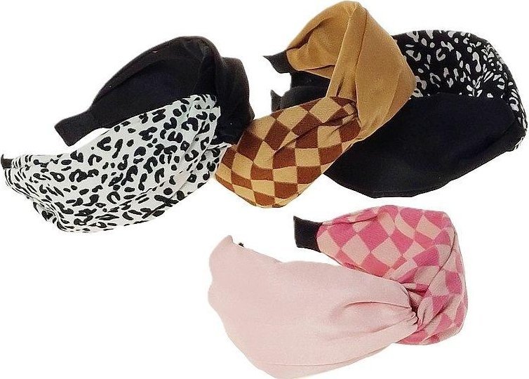 Opaska na włosy 7cm MIX