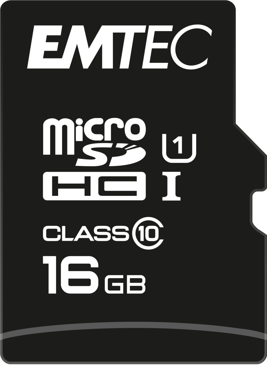 Karta Emtec Elite Gold MicroSDHC 16 GB Class 10 UHS-I/U1 (ECMSDM16GHC10GP)