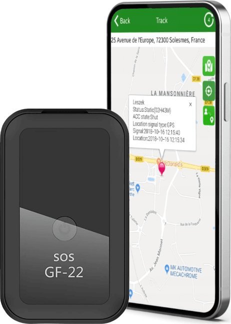 Moduł GPS Spreest LOKALIZATOR GPS MINI DO POJAZDÓW ROWERU AUTA MAGNES TRACKER