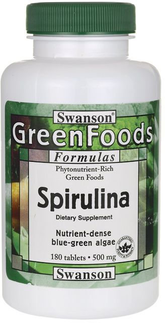 Swanson Spirulina Certified 180 tabletek