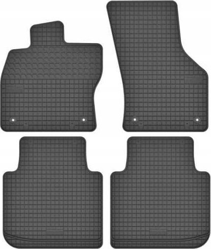 MotoHobby Skoda Kodiaq Dywaniki gumowe PREMIUM stopery