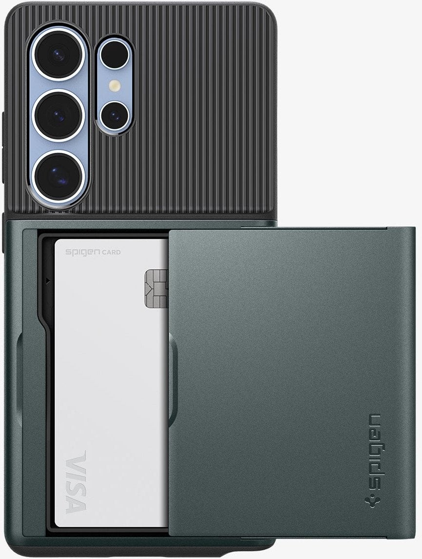 Spigen Slim Armor CS, abyss green - Samsung Galaxy S25 Ultra