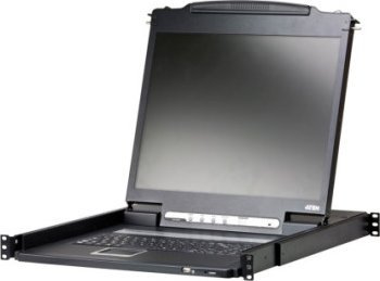 Konsola KVM Aten Konsola KVM ATEN CL3000N, 48 cm LCD, VGA, PS/2-USB, port USB, LED HG-Bel., D