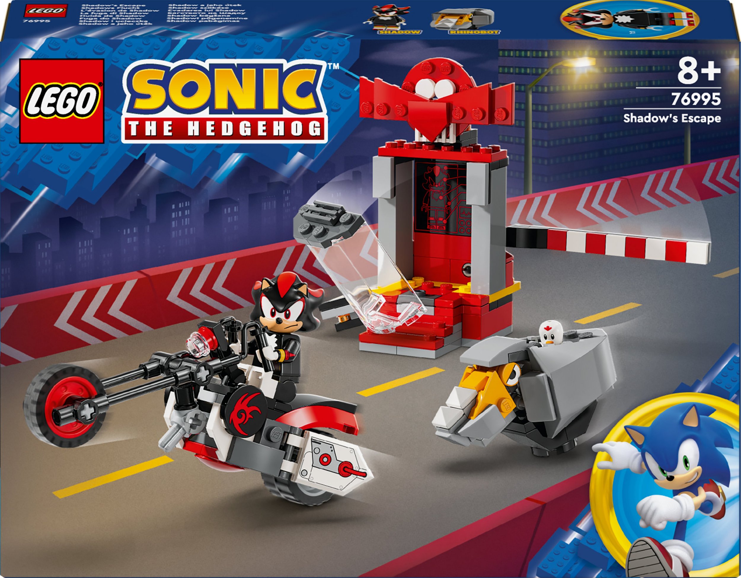 LEGO Sonic the Hedgehog Shadow the Hedgehog — ucieczka (76995)
