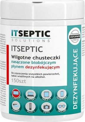 E5 Chusteczki nawilżane do czyszczenia ekranów i powierzchni plastikowych 150 szt. (RE02609)