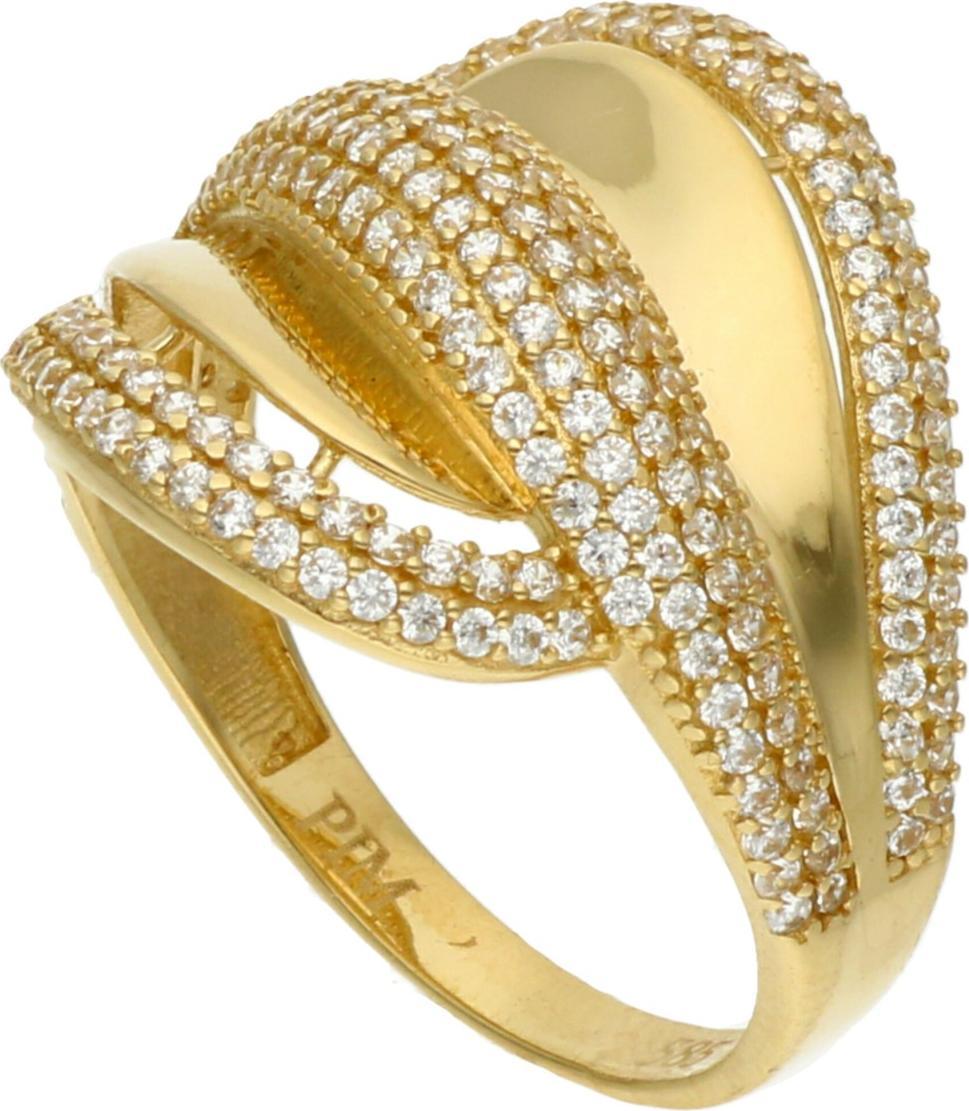 Rosanto Piękny złoty pierścionek rozm. 18 585 14k