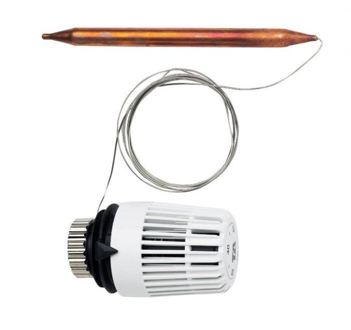 Termostat TRV300 med fjernføler til dykrør 20-50 gr