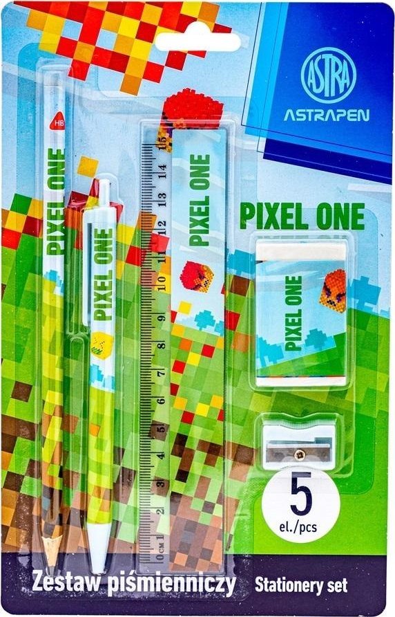 Zestaw piśmienniczy 5el Pixel ASTRA