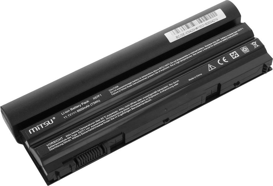 Bateria Mitsu do Dell Latitude E5420, E6420, 6600 mAh, 11.1 V (BC/DE-E5420H)