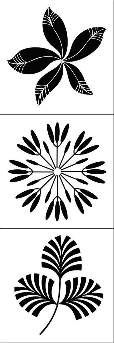 Aladine Stempel 3 w 1 Motywy Roślinne