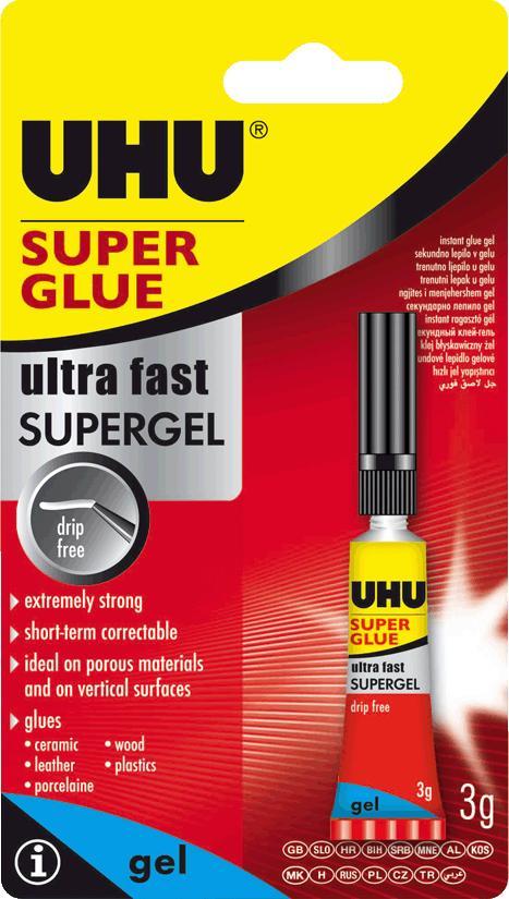UHU KLEJ SUPER GLUE UHU CONTROL 3G