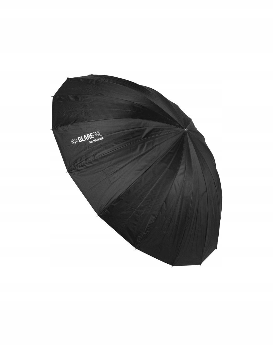GlareOne Orb 150 Silver - srebrny parasol z dyfuzorem