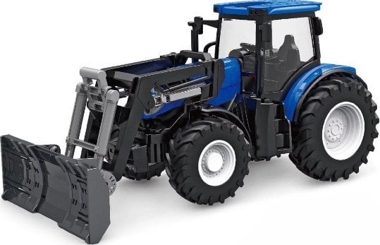 Amewi Amewi RC Traktor mit Räum-Schiebeschild LiIon 500mAh blau/6+
