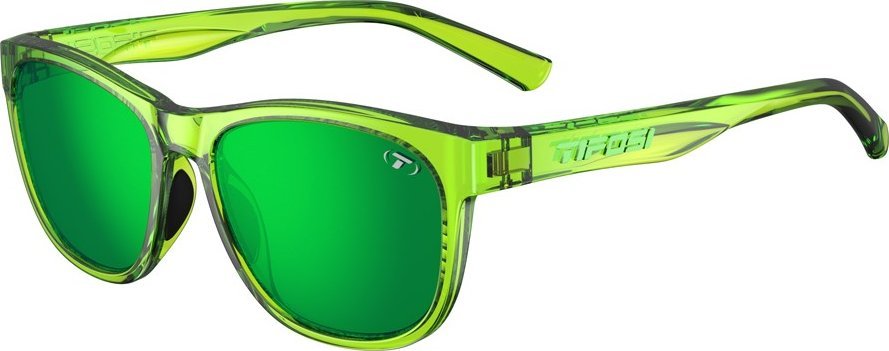 TIFOSI Okulary TIFOSI SWANK hyper lime (1 szkło Green Mirror AR xx % transmisja światła) (PREMIERA: 2024-05-15) (NEON LIGHTS LINE) (NEW 2024)