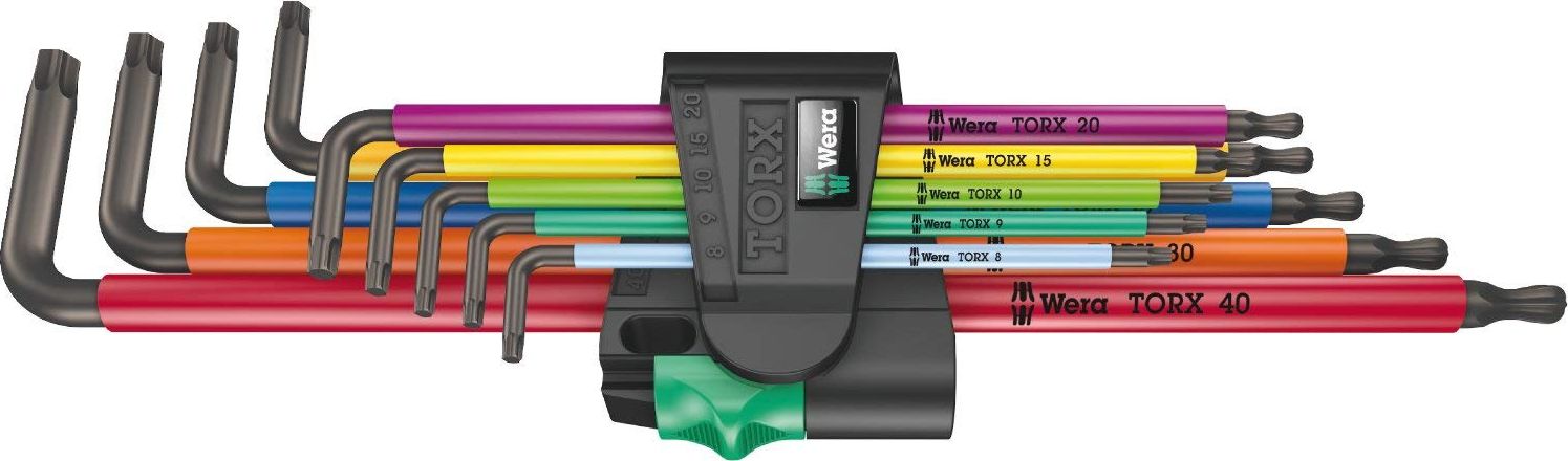 Wera WERA 967/9 TX XL Multicolour HF 1 L-key set