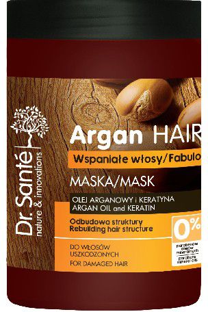 Dr. Sante Argan Hair Maska odbudowująca do włosów uszkodzonych 1000 ml