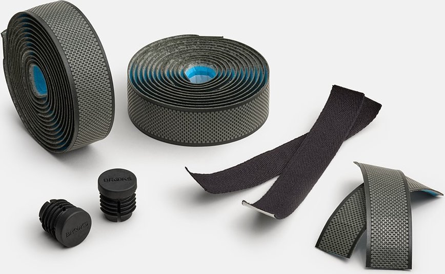 Brooks Owijka BROOKS CAMBIUM RUBBER BAR TAPE, Mud Green, Grubość 3mm (NEW)