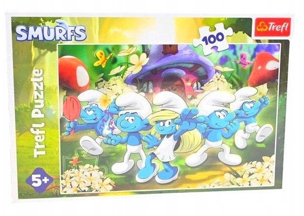 PUZZLE 100 Poznaj Smerfy /The Smurfs 16487