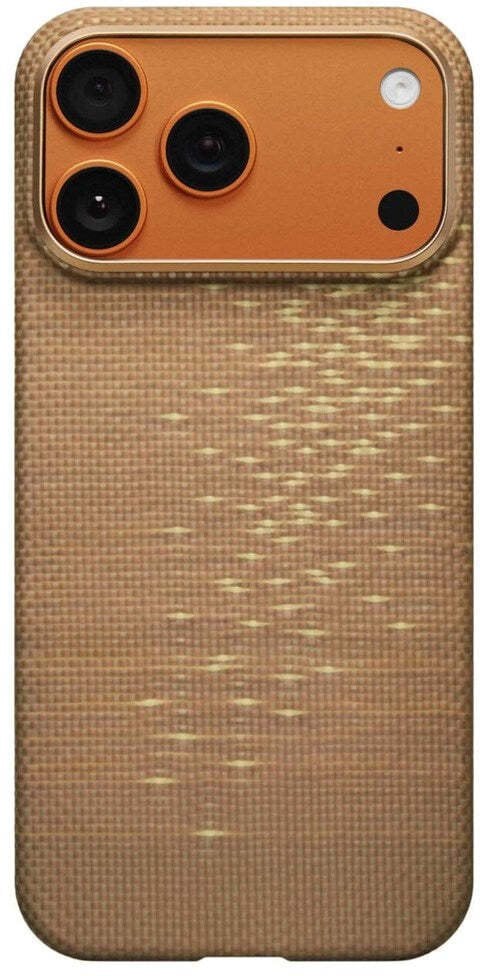 Pitaka Ultra-Slim Case, Golden Glint - iPhone 17 Pro Max