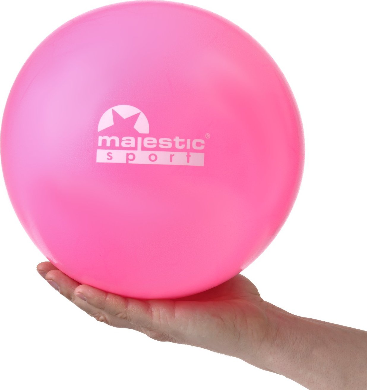 Piłka gimnastyczna Majestic Sport MiniGYMball 20-25 cm różowa