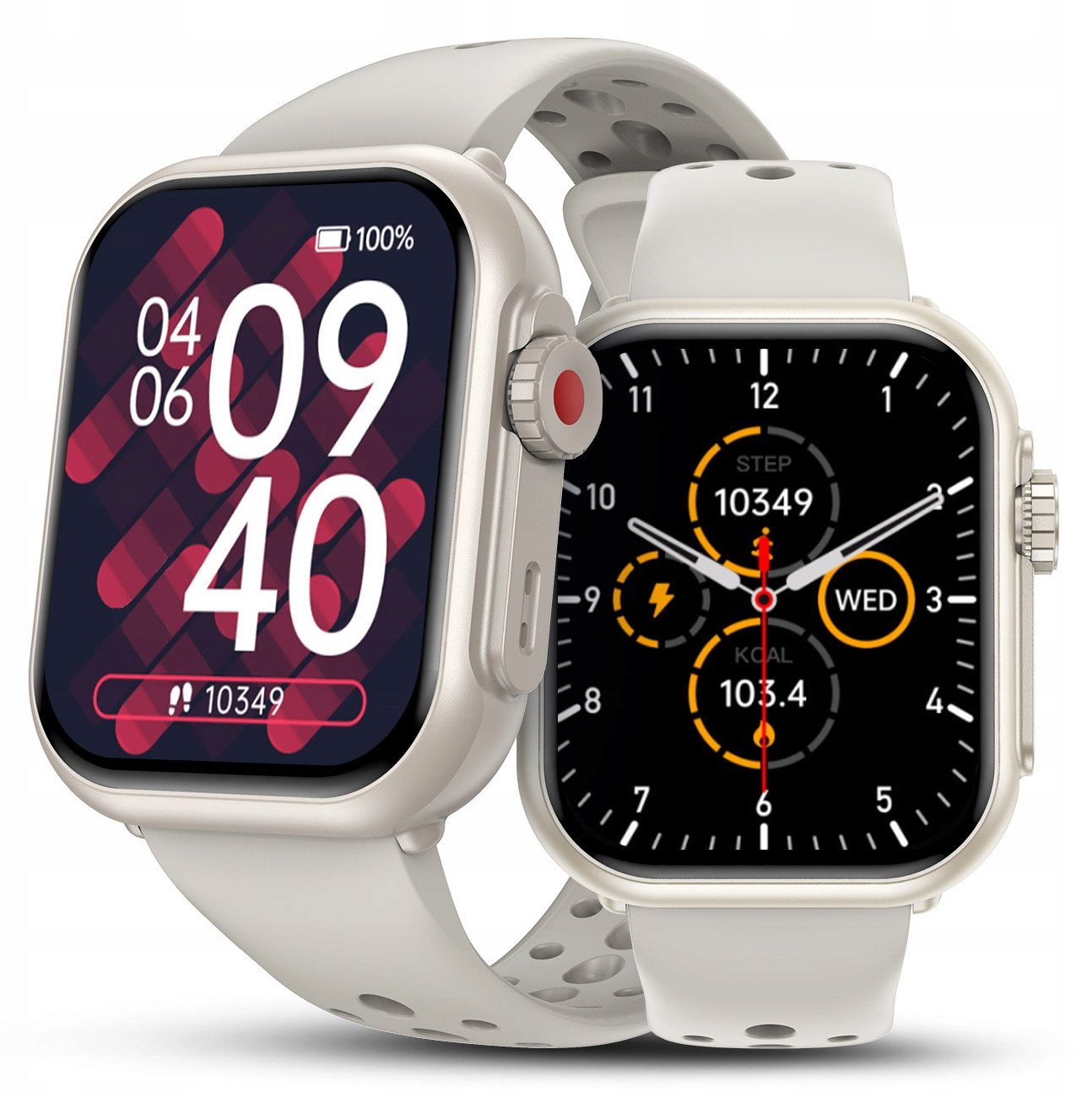 Smartwatch Damski Zegarek Menu PL Rozmowy Powiadomienia Cykl Dla Kobiety