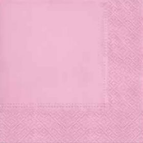 Paw Serwetki Lunch, 33x33cm, różowe (SDL110004)