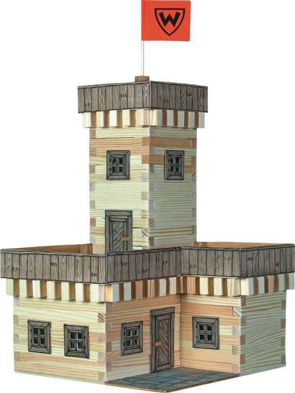 Norimpex Zamek letni drewniana do sklejania - W-29