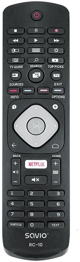 Pilot RTV Savio RC-10 uniwersalny do telewizorów Philips