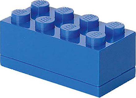 LEGO Minipudelko klocek LEGO® z 8 wypustkami (Jasno niebieski)