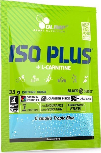 OLIMP SPORT NUTRITION Olimp Iso plus L-Carnitine saszetka 35g tropic blue