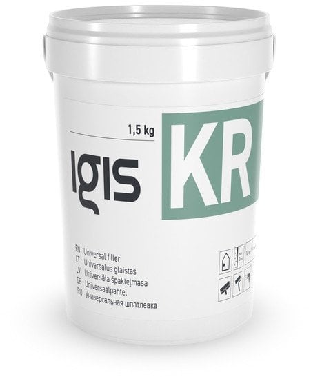 FINE-GRAINED PUTTY IGIS.KR, 1.5 KG
