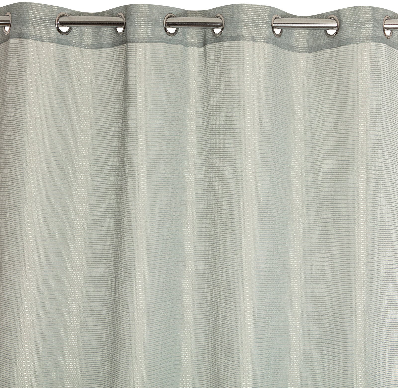 Firana CILIAN na przelotkach 140 x 260 cm zielona