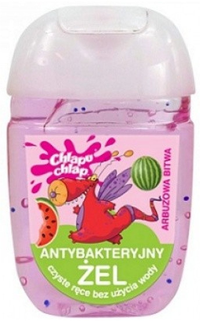 Chlapu Chlap ŻEL DO RĄK ANTYBAKTERYJNY ARBUZOWA BITWA 30ml