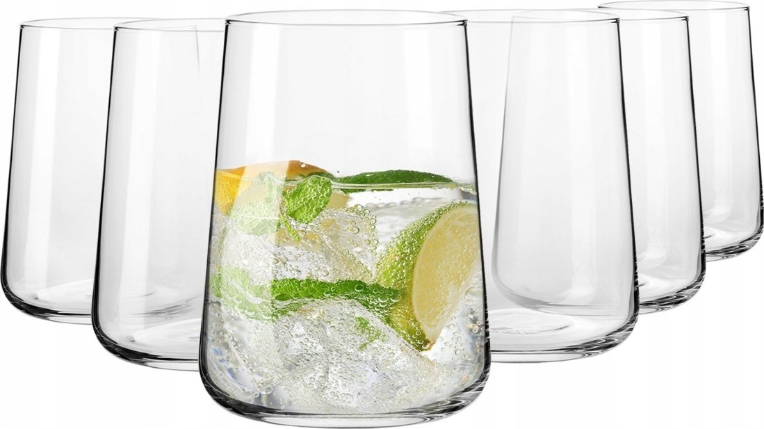 Krosno Szklanki INFINITY KROSNO 6x490ml do whisky drinków