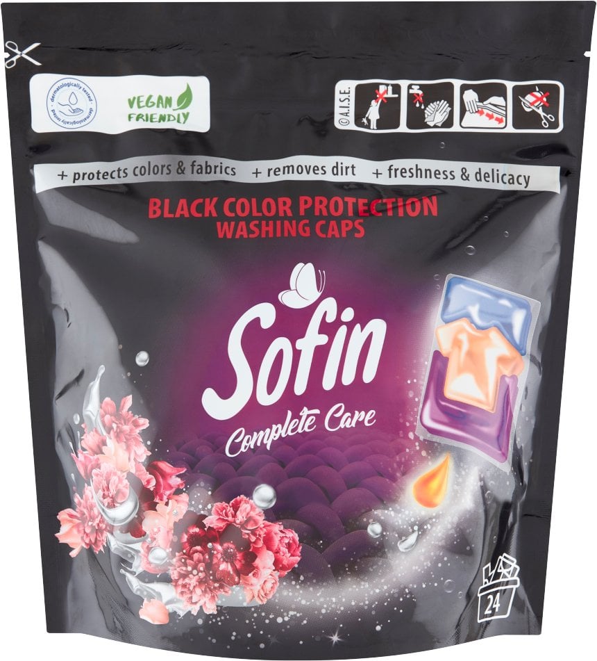 CAPS WASHNG SOFIN CARE&BLACKPROTEC 24PCS