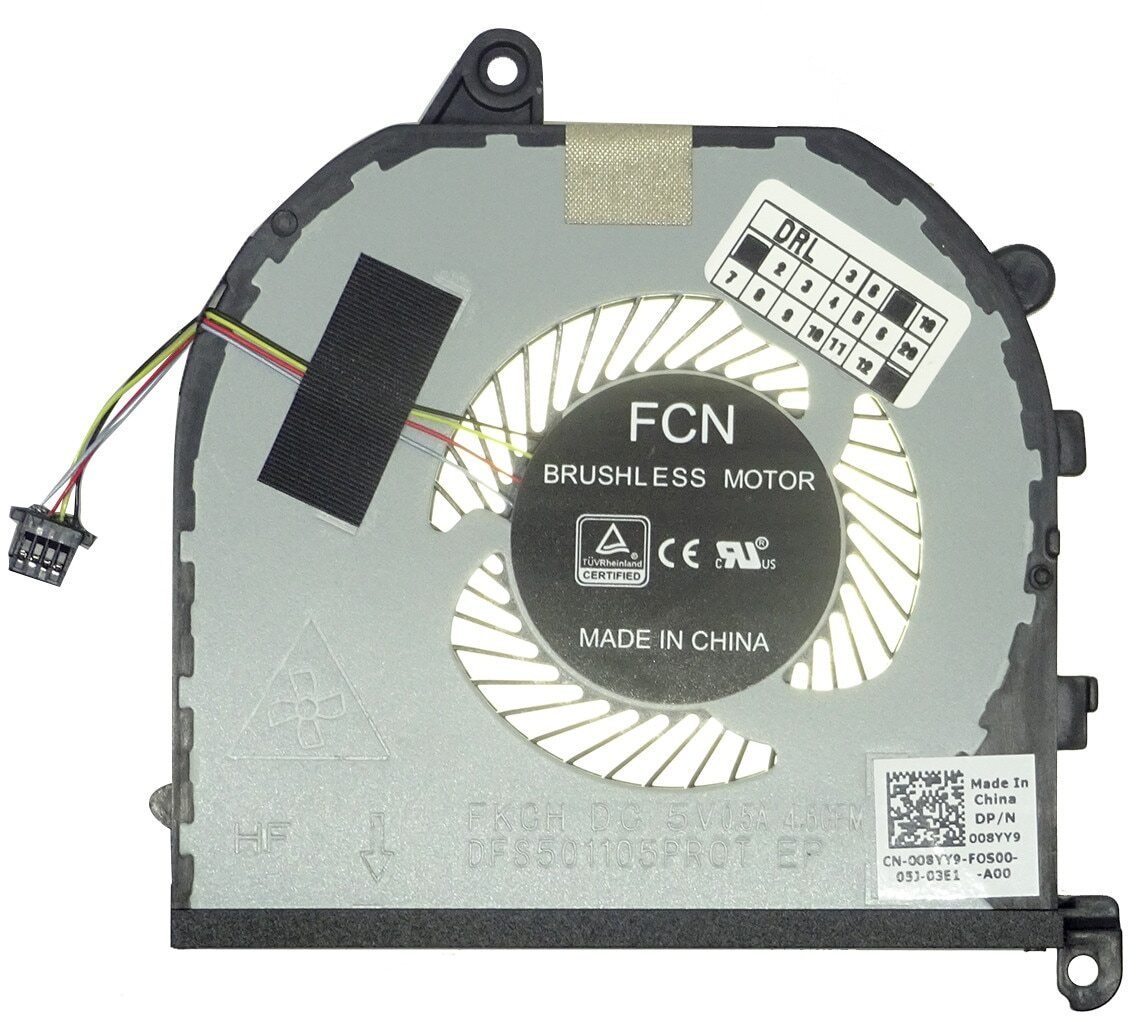 Wentylator Dell ASSY FAN LEFT 9570/5530