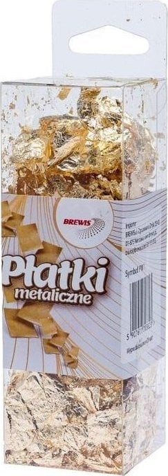 Płatki metaliczne złote