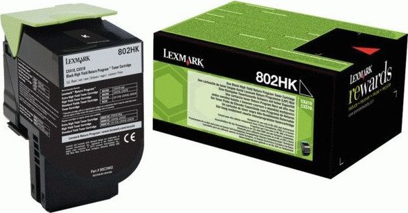 Toner Lexmark 80C2HK0 Black Oryginał (80C2HK0)