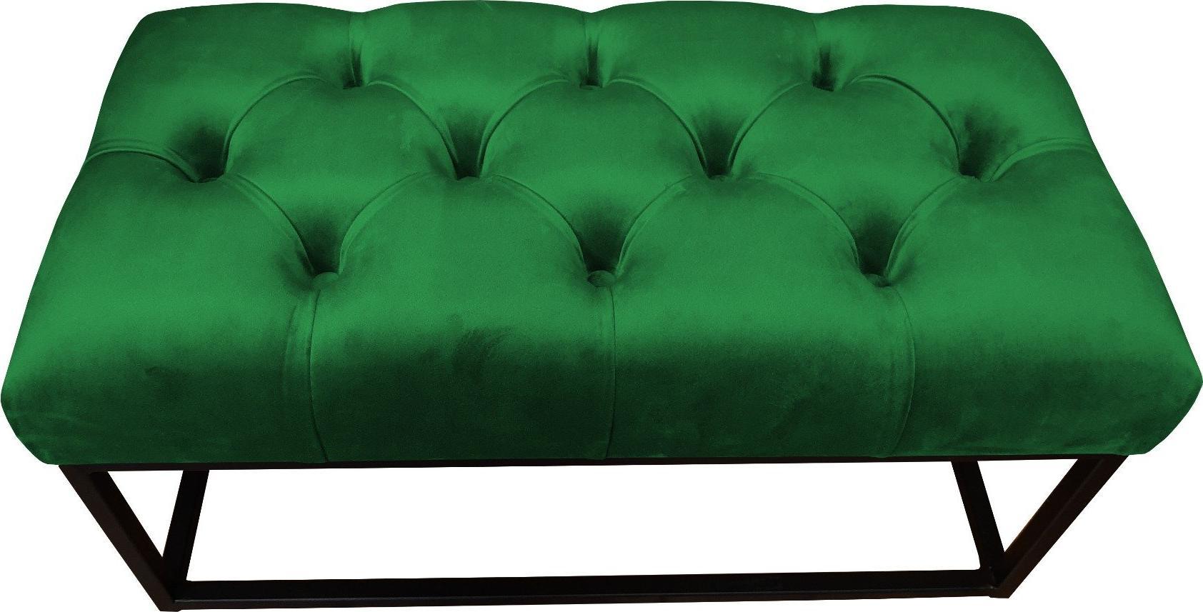 Atos Ławka CHARLIE MG VELVET zielona