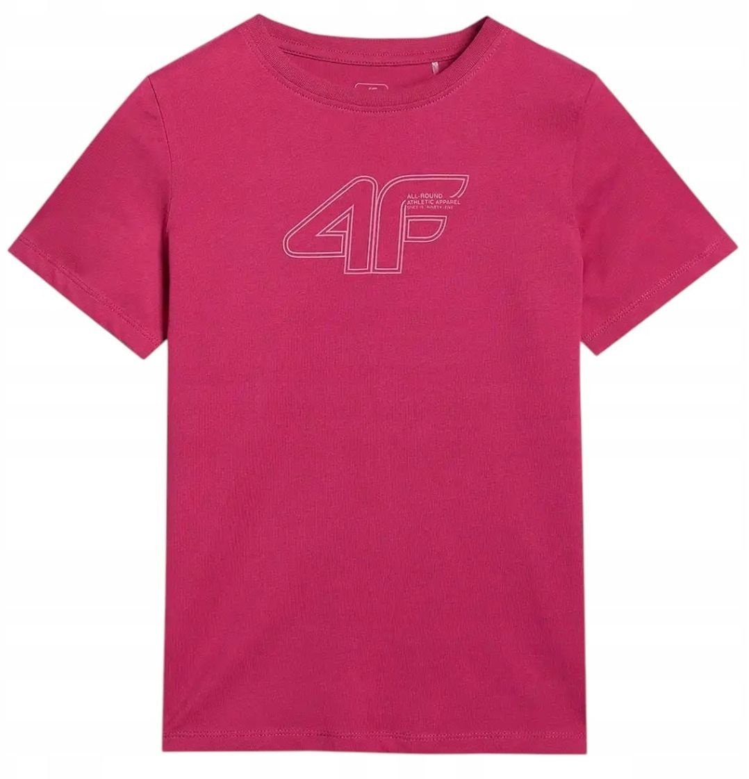 4f KOSZULKA DZIECIĘCA SPORTOWA NA CODZIEŃ F2388 T-SHIRT SPORTOWY BAWEŁNIANY