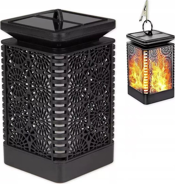 Masterled Lampion ozdobny solarny z efektem płomienia