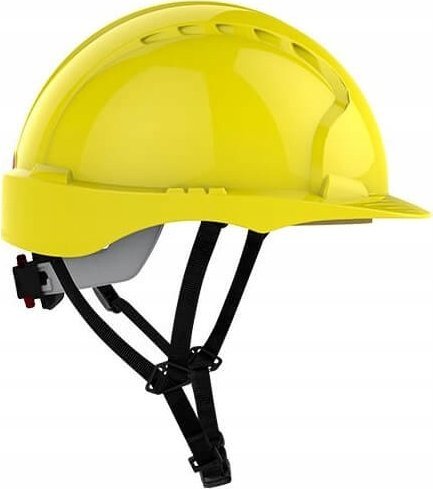 JSP KAS-EVO3LINE - Hełm EVO3LINE mikro daszek ochrona przed napięciem do 1000 V 6-punktowa więźba - żółty