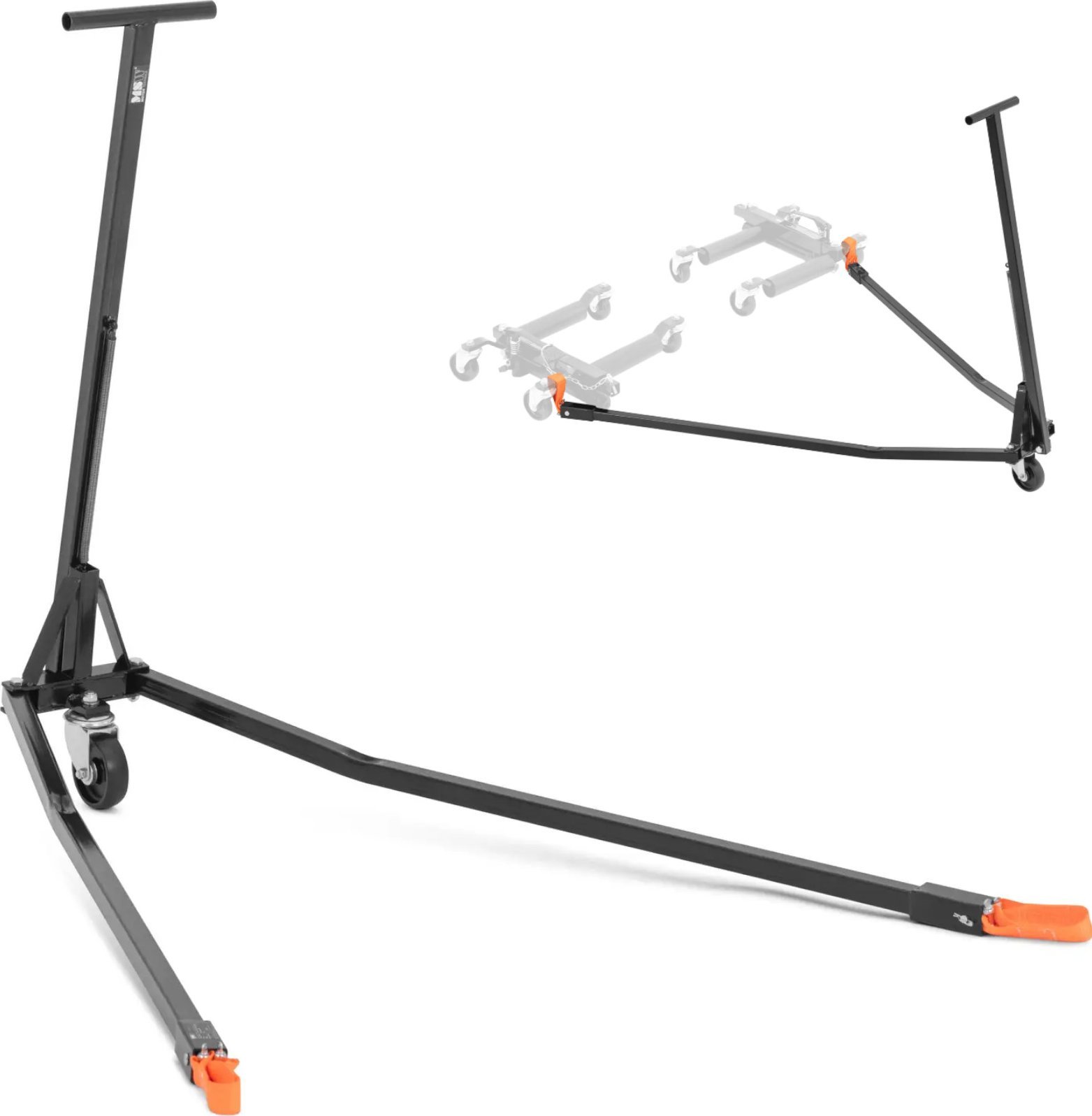 Uchwyt manewrowy pozycjonujący do wózków do pojazdów Uchwyt manewrowy pozycjonujący do wózków do pojazdów