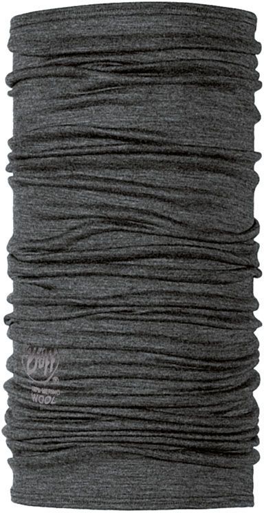 Buff Chusta wielofunkcyjna Wool Lightweight Solid Grey (BUF100202)