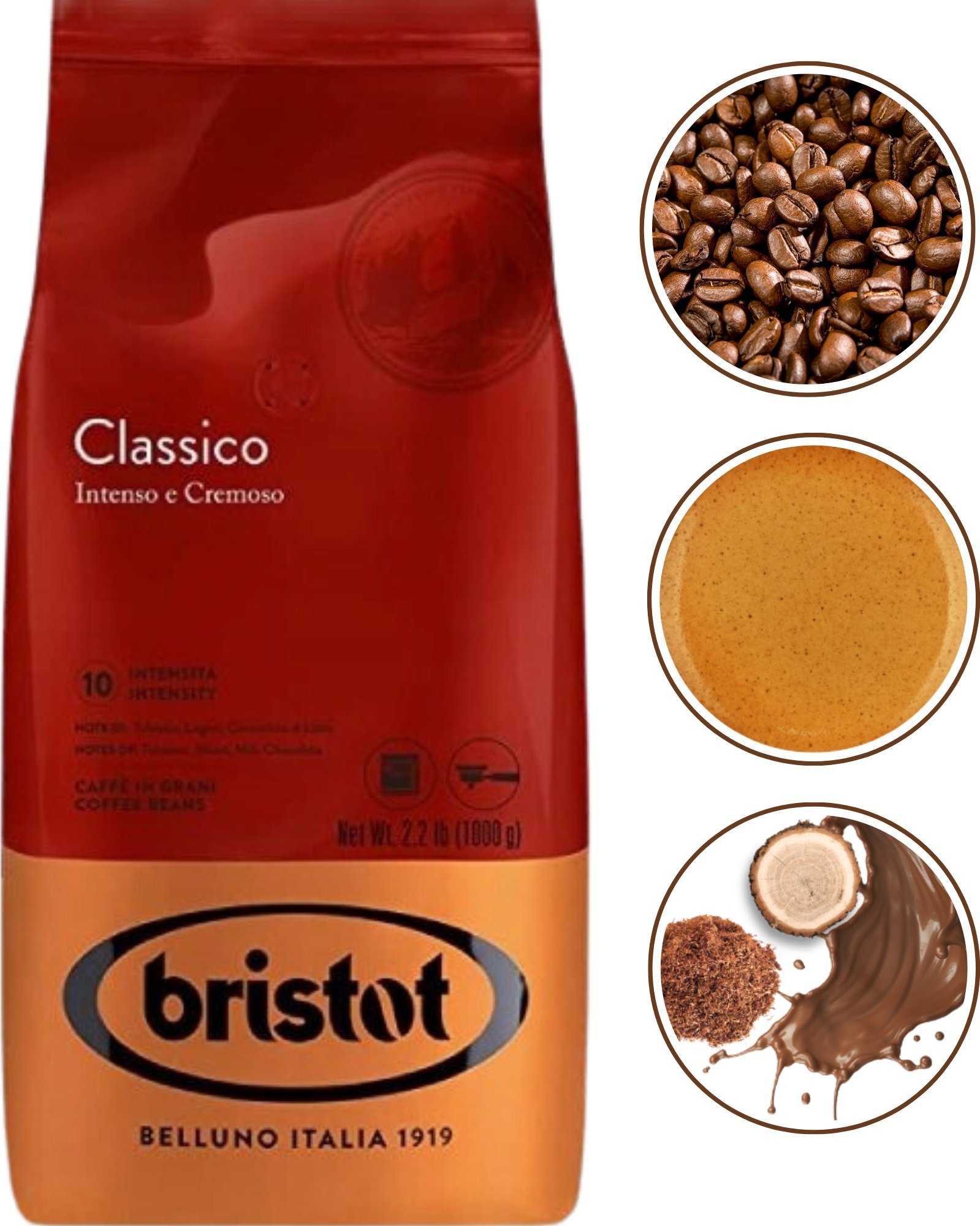 Kawa ziarnista Bristot Classico 1 kg